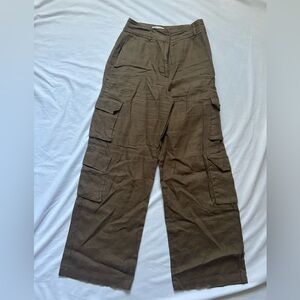 Reformation Women’s Brown Cargo Pants